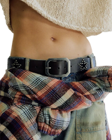 Starcrossed Studded Belt in Midnight Hour