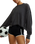 My Time Layer Top in Black