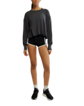 My Time Layer Top in Black