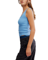 Hummingbird Vest in Allure Blue