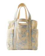 The Free People Printed Caravan Tote Bag in Toille