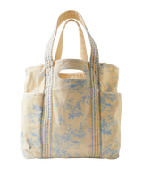 The Free People Printed Caravan Tote Bag in Toille