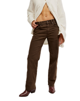 Risk Taker Mid-Rise Jeans in Workwear Brown