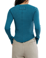 Easy Does It Long Sleeve T-Shirt in Still Sea