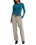 Easy Does It Long Sleeve T-Shirt in Still Sea