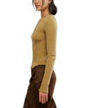 Easy Does It Long Sleeve T-Shirt in Golden Eagle