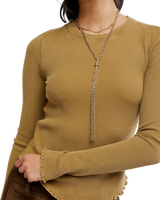 Easy Does It Long Sleeve T-Shirt in Golden Eagle