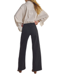 Libre Wide Leg Jeans in Cafe Noir