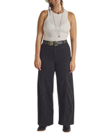 Libre Wide Leg Jeans in Cafe Noir