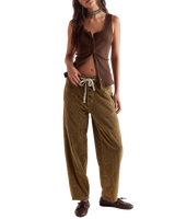 Roscoe Cord Pull On Trousers in Bermuda