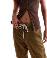 Roscoe Cord Pull On Trousers in Bermuda