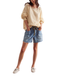 We The Free Moxie Barrel Shorts in Truest Blue