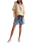 We The Free Moxie Barrel Shorts in Truest Blue