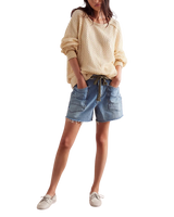 We The Free Moxie Barrel Shorts in Truest Blue