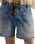 We The Free Moxie Barrel Shorts in Truest Blue