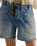 We The Free Moxie Barrel Shorts in Truest Blue