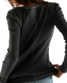 Jamie Henley Long Sleeve T-Shirt in Black