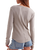 The Free People Womens Jamie Henley Long Sleeve T-Shirt in Quiet Grey