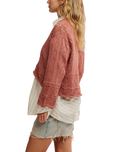 The Free People Womens Charlotte Jumper in Cedarwood