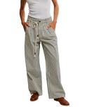 Dakota Cinched Pull-On Trousers in Washed Railroad