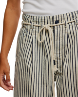 Dakota Cinched Pull-On Trousers in Washed Railroad