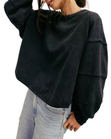 Total Eclipse Sweatshirt in Black