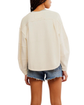 Total Eclipse Sweatshirt in Clean Ivory