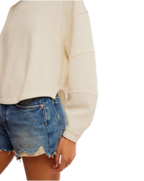 Total Eclipse Sweatshirt in Clean Ivory