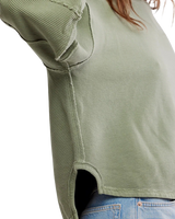 Total Eclipse Sweatshirt in Oil Green