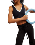 Quick Step Bubble Trousers in Black