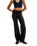 Quick Step Bubble Trousers in Black
