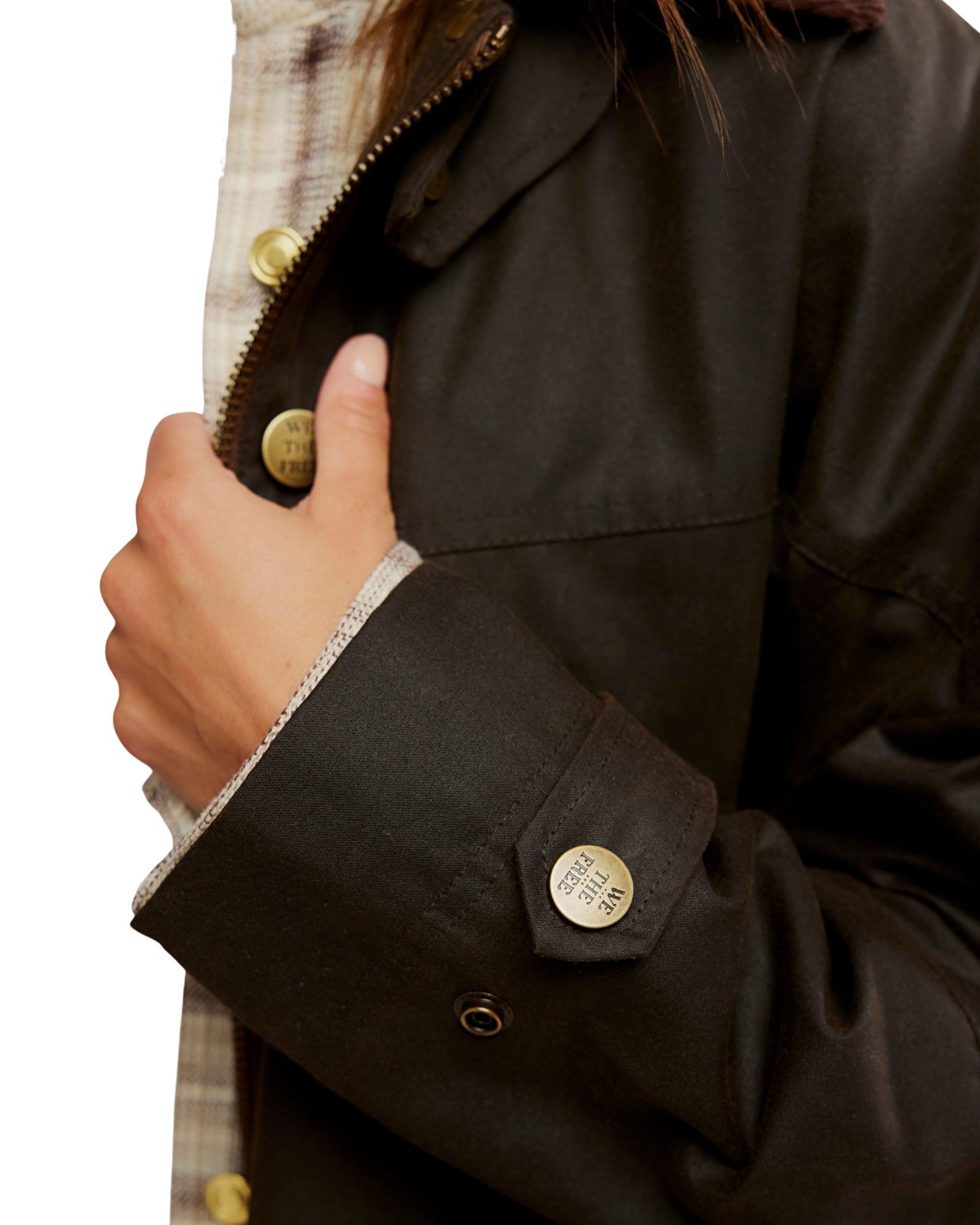 Cori Waxed Jacket in Olive