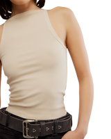 Mia Vest in Sand Dollar