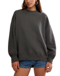 Palm Springs Sweatshirt in Washed Black
