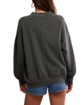 Palm Springs Sweatshirt in Washed Black