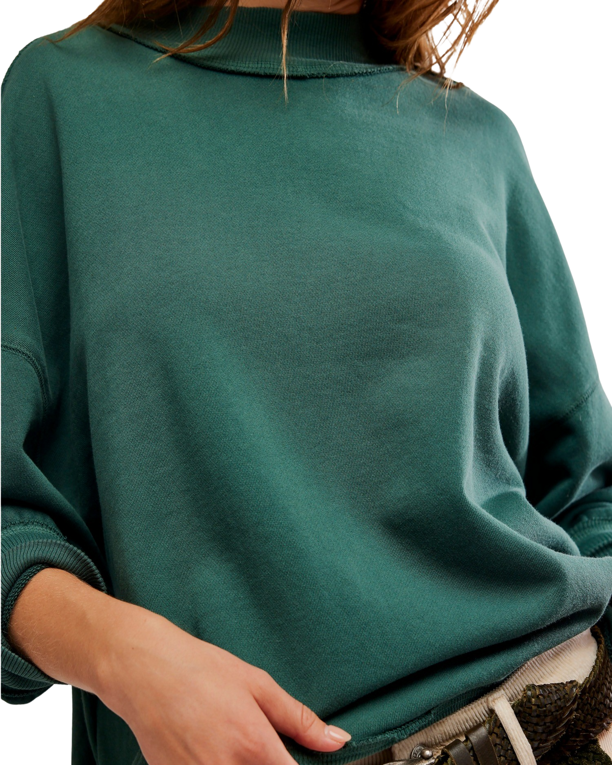 Palm Springs Sweatshirt in Seamoss