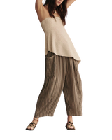 The Free People Womens Krista Two-Piece Set in Natural