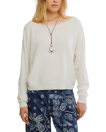 See Me Jumper in White Combo