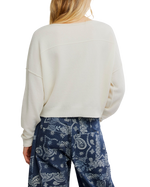 See Me Jumper in White Combo