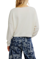 See Me Jumper in White Combo