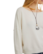 See Me Jumper in White Combo