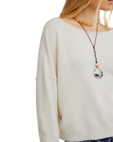 See Me Jumper in White Combo