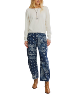 See Me Jumper in White Combo