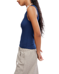 Neria Top in Deep Iris