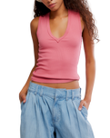 Neria Top in Vintage Rosey