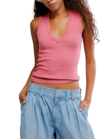 Neria Top in Vintage Rosey