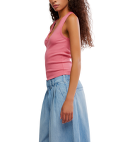 Neria Top in Vintage Rosey