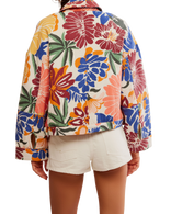 Soleil Beach Jacket in Tropical Combo