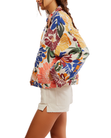 Soleil Beach Jacket in Tropical Combo