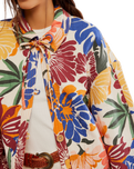 Soleil Beach Jacket in Tropical Combo